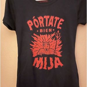 T-shirt with graphics